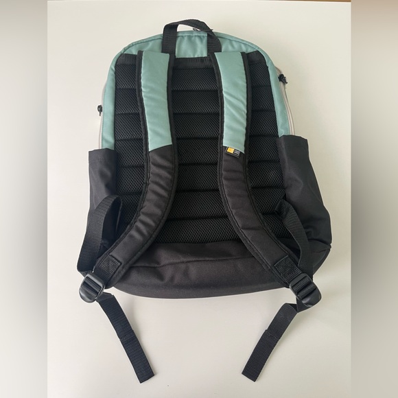Spacious Green Gray Backpack - Picture 2 of 10